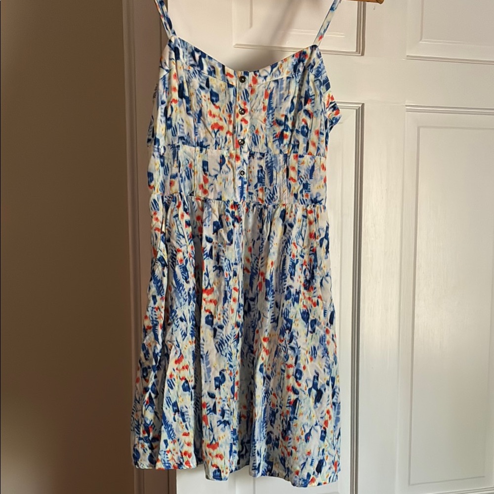Express Multicolor Sleeveless Dress